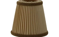 Margareta Plisserad Lampskärm Ø12cm Guld