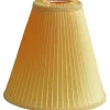 Margareta Plisserad Toppringskärm Ø22cm Gul