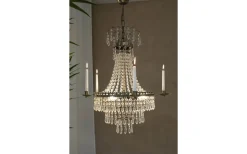 Marielund Kristallkrona Antik 50 cm 3xE14