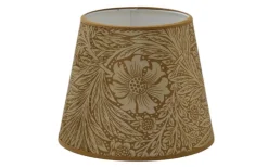 Marigold Velvet Lampskärm Ø25cm Ochre William Morris