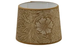 Marigold Velvet Lampskärm Ø24cm Ochre William Morris