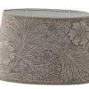 Marigold Velvet Oval Lampskärm 25cm Jute William Morris