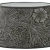 Marigold Velvet Oval Lampskärm 30cm Sage William Morris