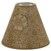 Marigold Velvet Toppringskärm Ø22cm Ochre William Morris
