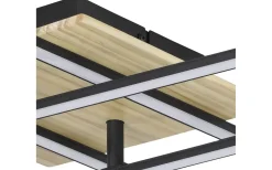 Marinello Plafond 50cm LED 3000K 21W Svart