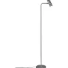 Marley Golvlampa GU10 borstad stål