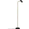 Marley Golvlampa GU10 matt mässing/matt svart