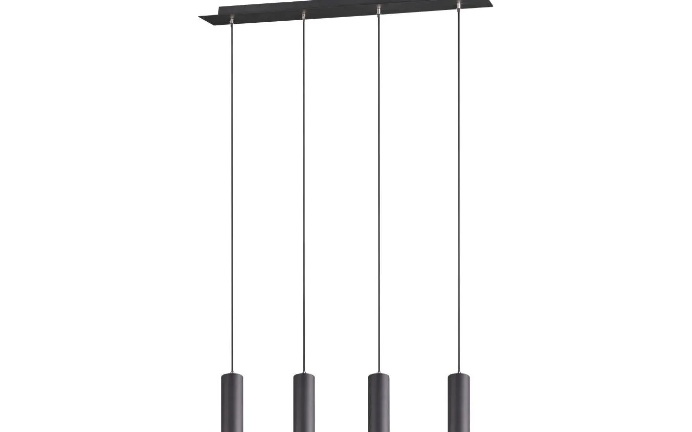 Marley Takpendel 4-delat 75cm GU10 mattsvart