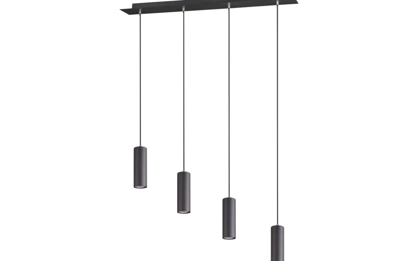 Marley Takpendel 4-delat 75cm GU10 mattsvart