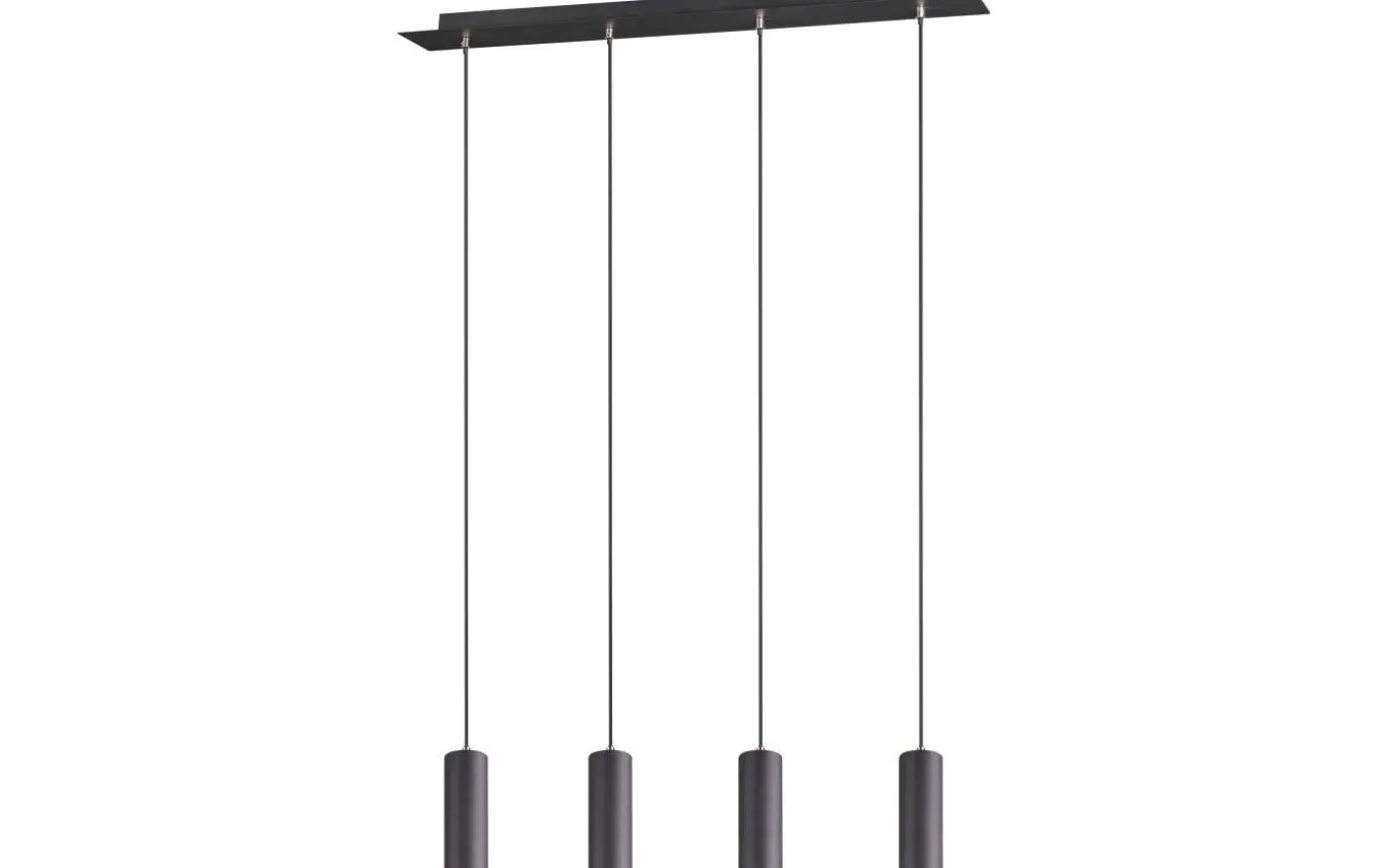 Marley Takpendel 4-delat 75cm GU10 mattsvart
