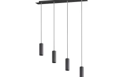 Marley Takpendel 4-delat 75cm GU10 mattsvart