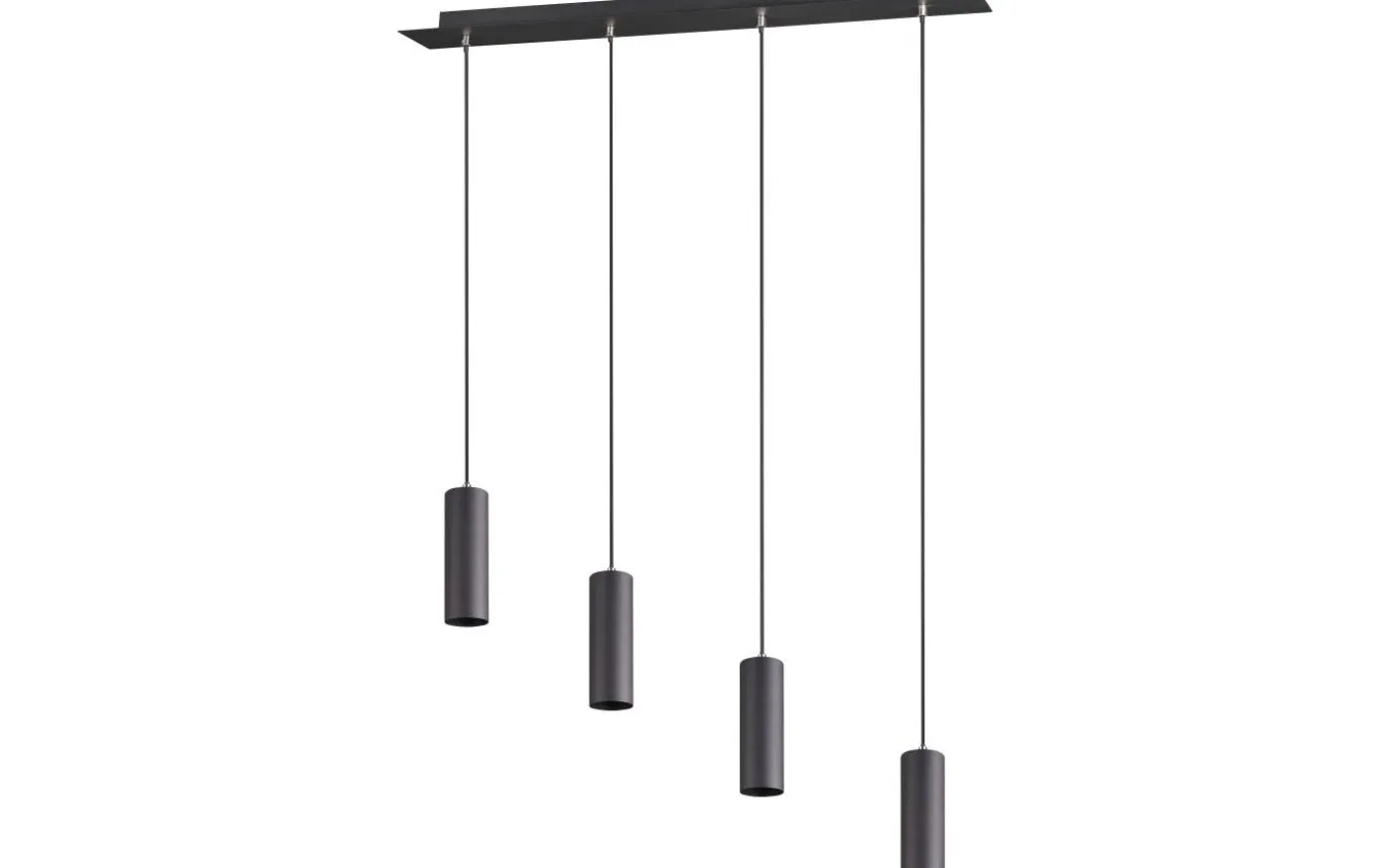 Marley Takpendel 4-delat 75cm GU10 mattsvart