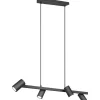 Marley Takpendel 4-delat 80cm GU10 mattsvart