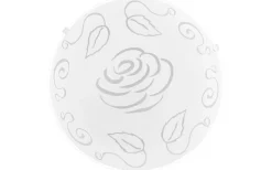 Mars Plafond Ros 24,5cm Vit