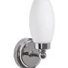 Marstrand 1L Vägglampa Krom IP44
