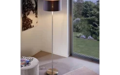 Maserlo Golvlampa 151cm Nickel/Cappuccino