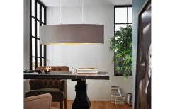 Maserlo Taklampa 78cm Cappuccino/Guld