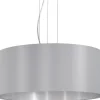 Maserlo Taklampa 53cm Grå/Silver