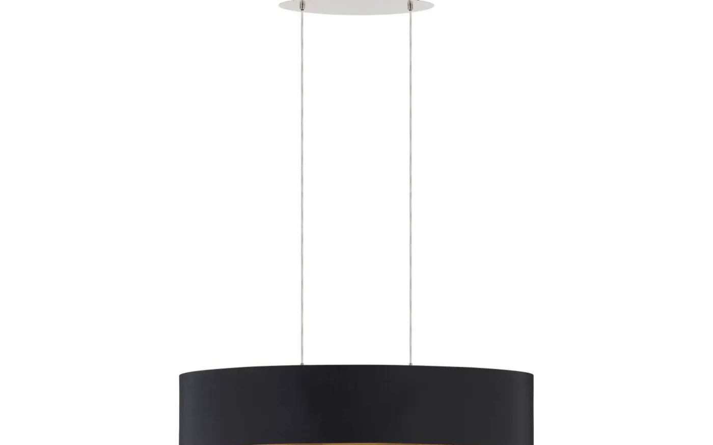Maserlo Taklampa 100cm Svart/Guld