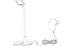 Masserie Skrivbordslampa 39cm QI-laddare LED 4000K 3,4W Vit