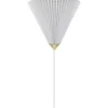 Matisse Vägglampa 34cm Vit/Mässing