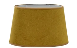 Matrix Oval Lampskärm 30cm Mustard