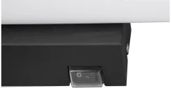 Mattimo H2O LED Vägglampa 40cm matt svart IP44