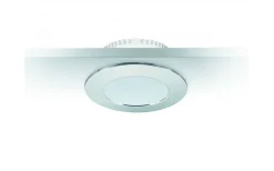 MD-232 Downlight 3000K 3x10W, Krom 230V IP44 3-Pack