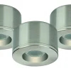 MD-29 Downlightset 2700K 3x1,6W Satin 230V IP44