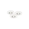 MD-315 LED Downlight 3x245Lm, vit