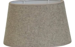 Melton Ull Oval Lampskärm 20cm Sand