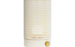 Mesh Uppladdningsbar Lykta 20cm LED 2700K Vit/Mässing