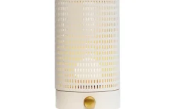 Mesh Uppladdningsbar Lykta 20cm LED 2700K Vit/Mässing