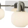 Messina Spegelbelysning 35cm Krom/Vit IP44