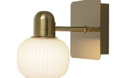 Messina Vägglampa Mässing IP44