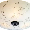 Messy Family Plafond 43cm Vit
