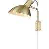 Metropole Vägglampa Mässing