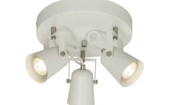 Metz Takspotlight 25cm 3L Vit/Stål