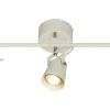 Metz Takspotlight 56cm 3L Vit/Stål