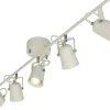Metz Takspotlight 99cm 5L Vit/Stål