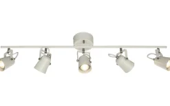 Metz Takspotlight 99cm 5L Vit/Stål