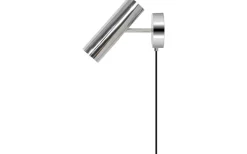 MIB Vägglampa Krom