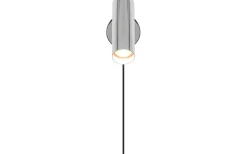 MIB Vägglampa Krom