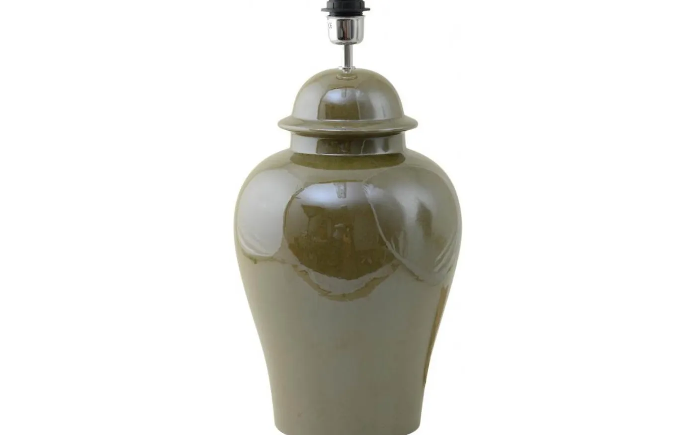 Ming Lampfot 51cm Olive Green