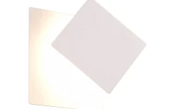 Mio Vägglampa LED fyrkantig matt vit