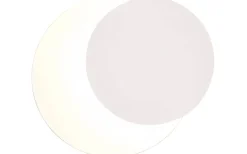 Mio Vägglampa LED rund matt vit