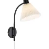 Mira Vägglampa Vit/Svart