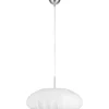 Mist Taklampa 54cm Vit/Krom