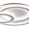 Mita Plafond LED 51cm rund mattvit
