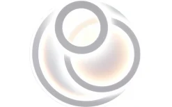 Mita Plafond LED 51cm rund mattvit